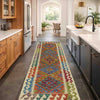 Vegetable Kilim Runner 2' 2" x 6' 6" (ft)- No. Y40008