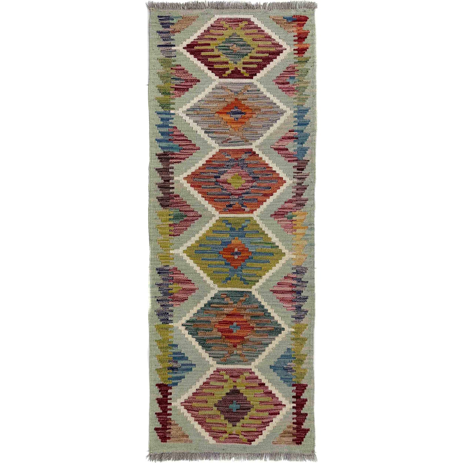 Vegetable Kilim Runner 1' 9" x 4' 9" (ft)- No. Y40012