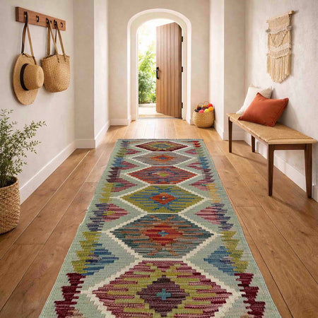 Vegetable Kilim Runner 1' 9" x 4' 9" (ft)- No. Y40012