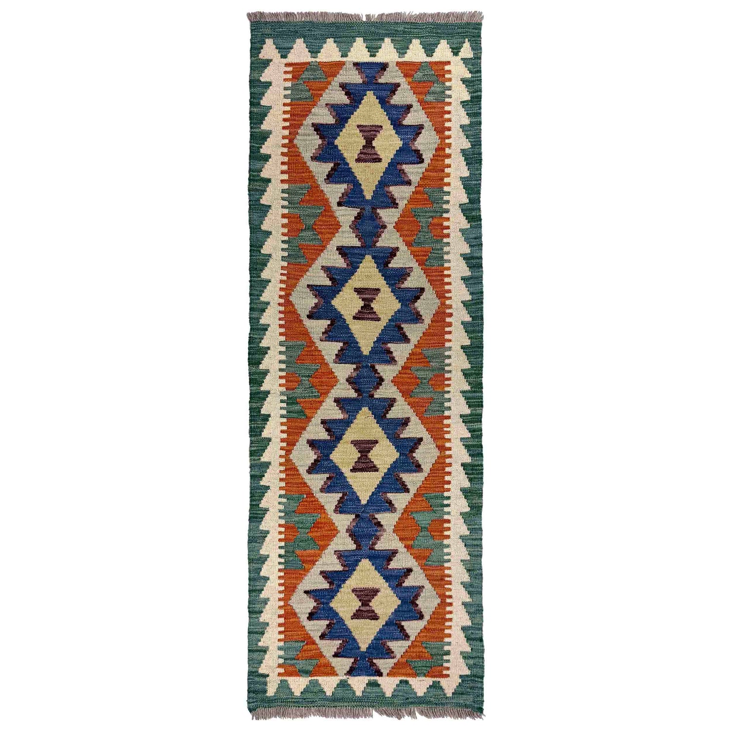 Vegetable Kelim Runner 1' 8" x 5' 2" (ft)- No. Y40013