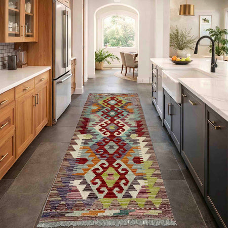 Vegetable Kelim Runner 1' 9" x 4' 9" (ft)- No. Y40016