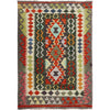 Handmade Vegetable Kilim 3' 3" x 4' 8" (ft) - No. Y40038