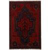 Handmade Baluchi Rug 3' 0 x 4' 4 (ft) - No. B15661