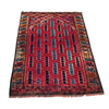 Red Color Prayer Rug 2' 6" x 3' 10" (ft) - No. B15816