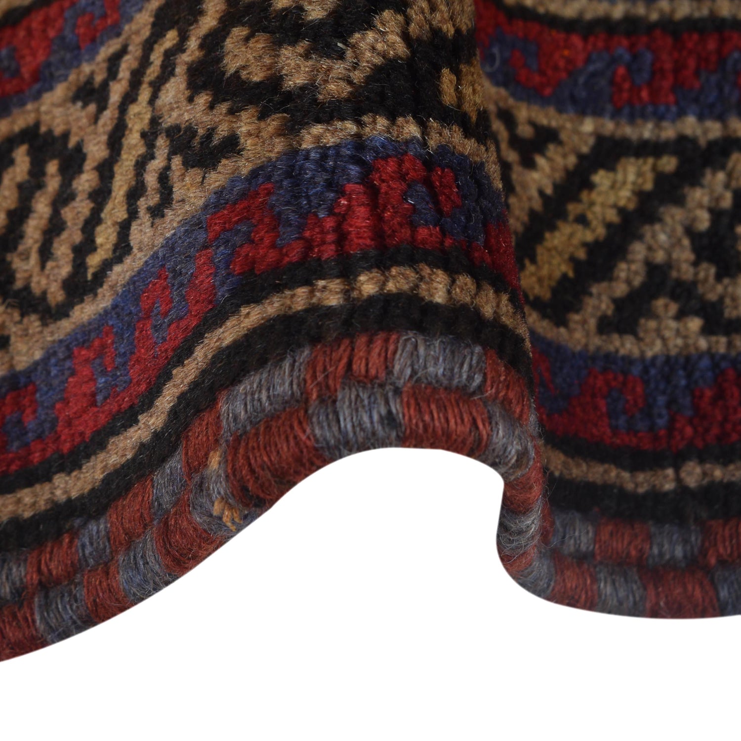 Tribal Baloch Rug 2' 8" x 4' 7" (ft) - No. B16090