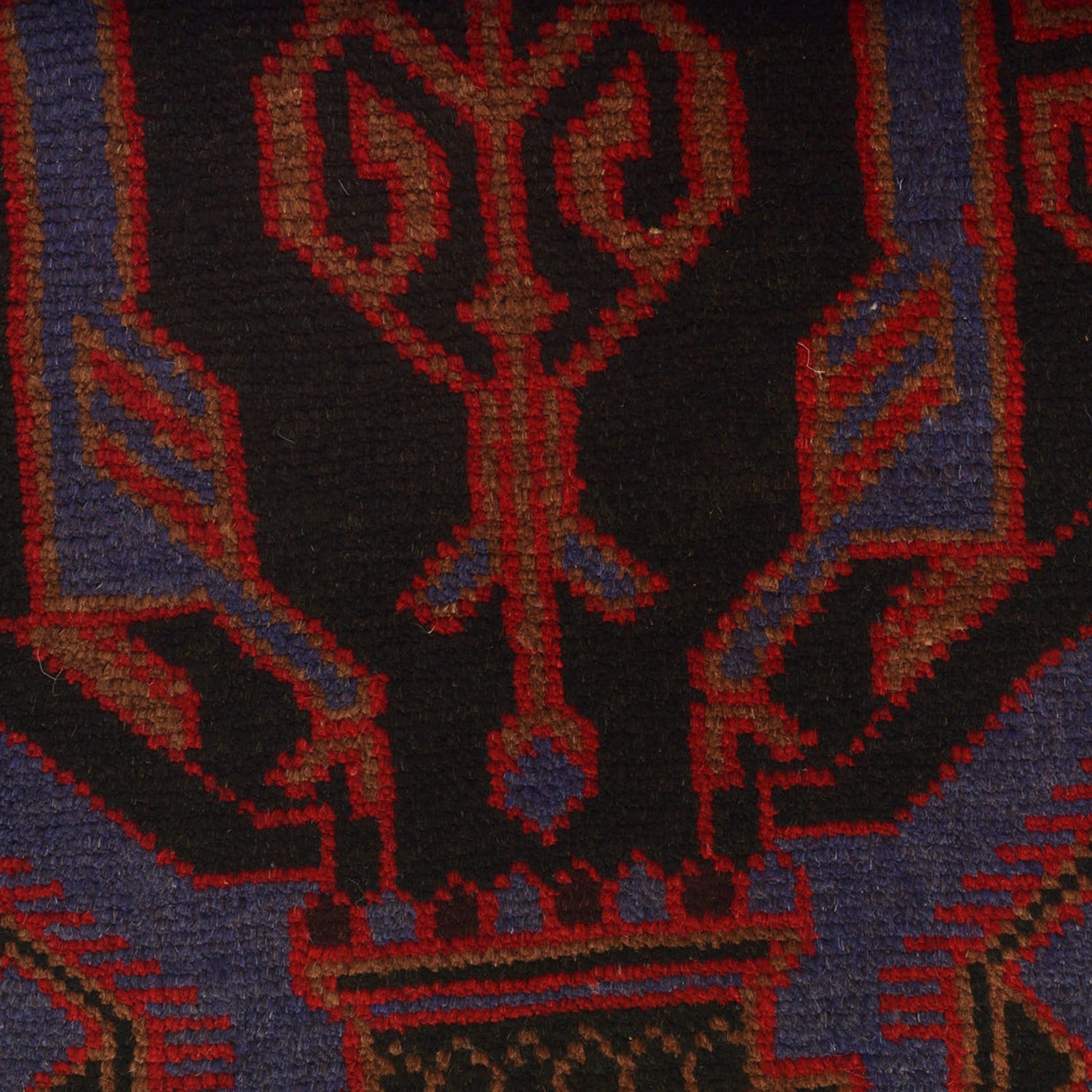 Traditional Baloch Rug 3' 2" x 4' 6" (ft) - No. B16211