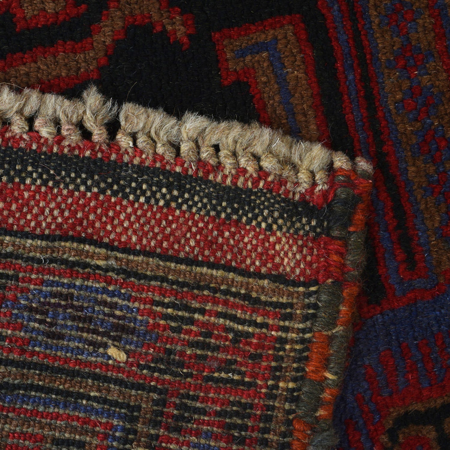 Traditional Baloch Rug 3' 2" x 4' 6" (ft) - No. B16211