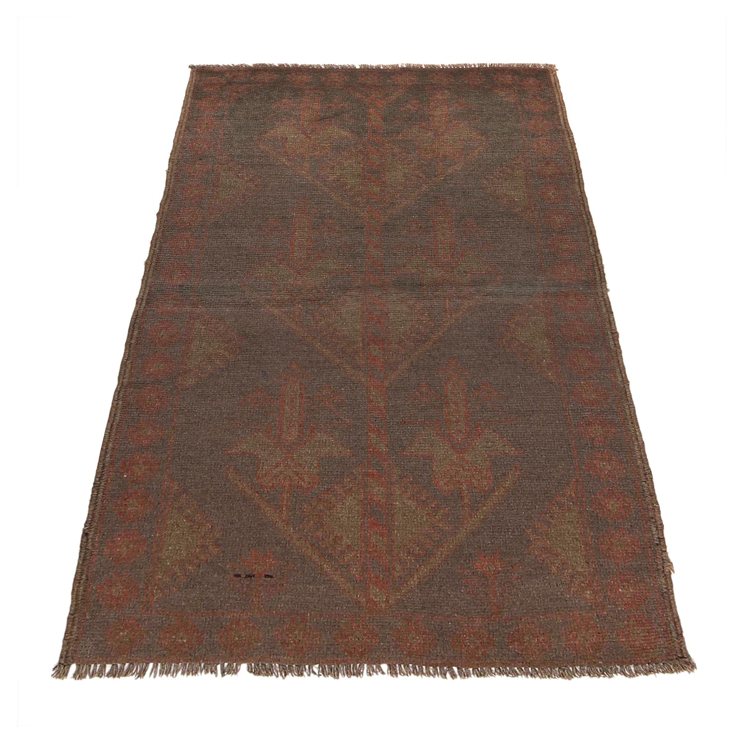 Handmade Overdyed Rug 2' 7 x 5' 0 (ft) - No. B16229