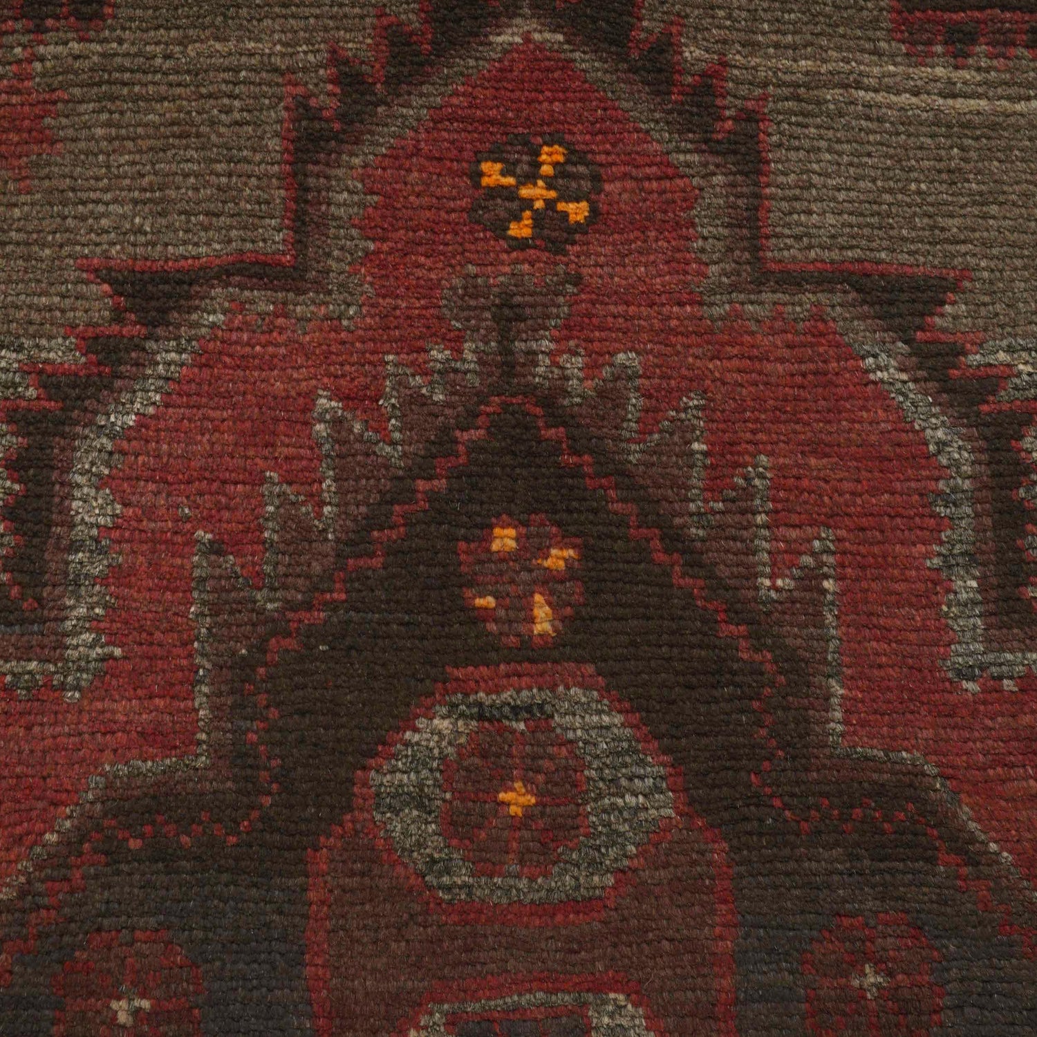 Hand Knotted Overdyed Rug 2' 9 x 4' 3 (ft) - No. B16249