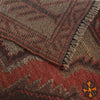 Hand Knotted Overdyed Rug 2' 9 x 4' 3 (ft) - No. B16249