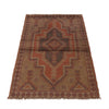 Handmade Overdye Rug 2' 9 x 4' 4 (ft) - No. B16259