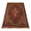 Hand Knotted Overdyed Rug 3' 0 x 4' 6 (ft) - No. B16281