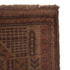 Hand Knotted Overdyed Rug 2' 8 x 4' 4 (ft) - No. B16282