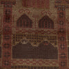 Hand Knotted Overdyed Rug 2' 8 x 4' 4 (ft) - No. B16282