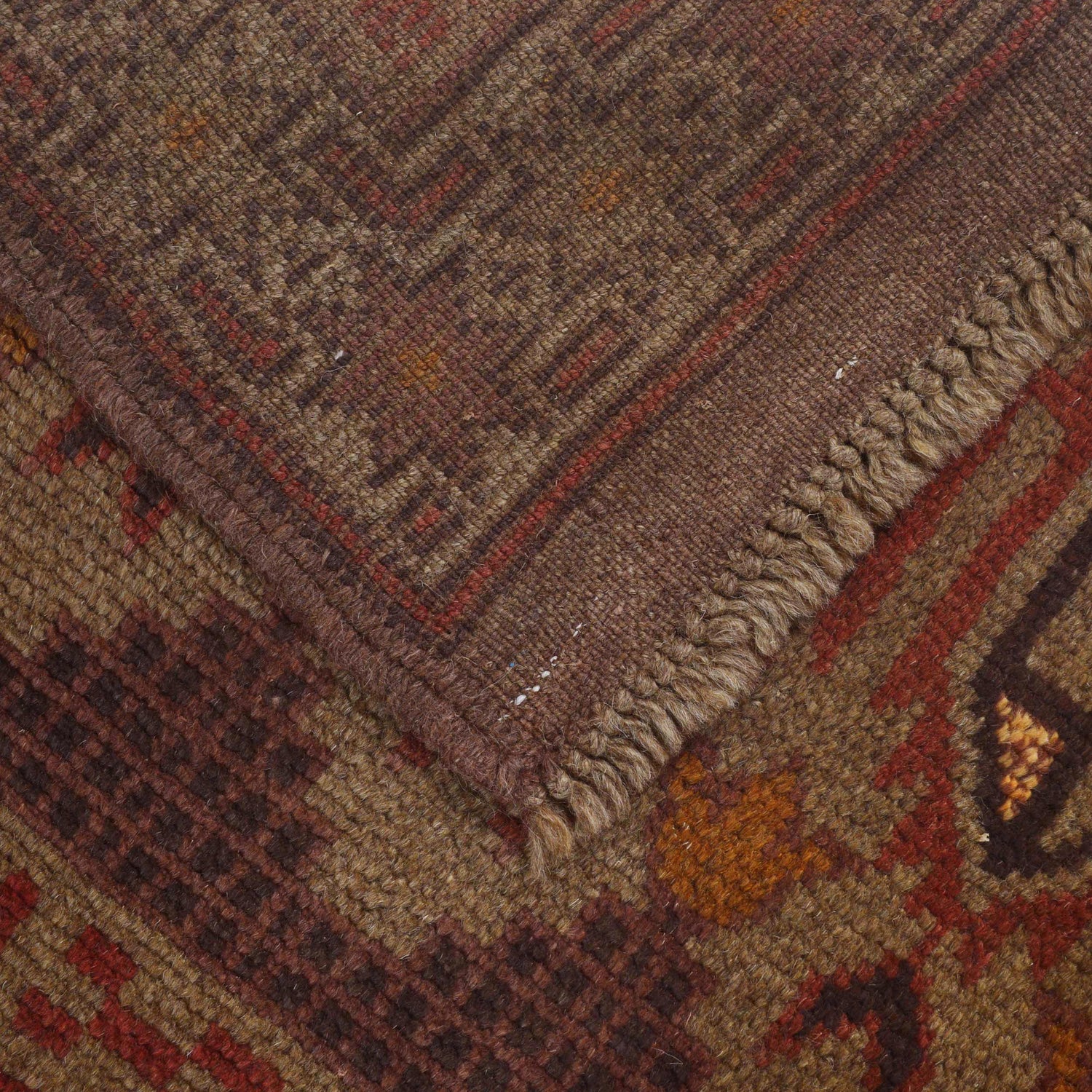 Hand Knotted Overdyed Rug 2' 7 x 4' 7 (ft) - No. B16286