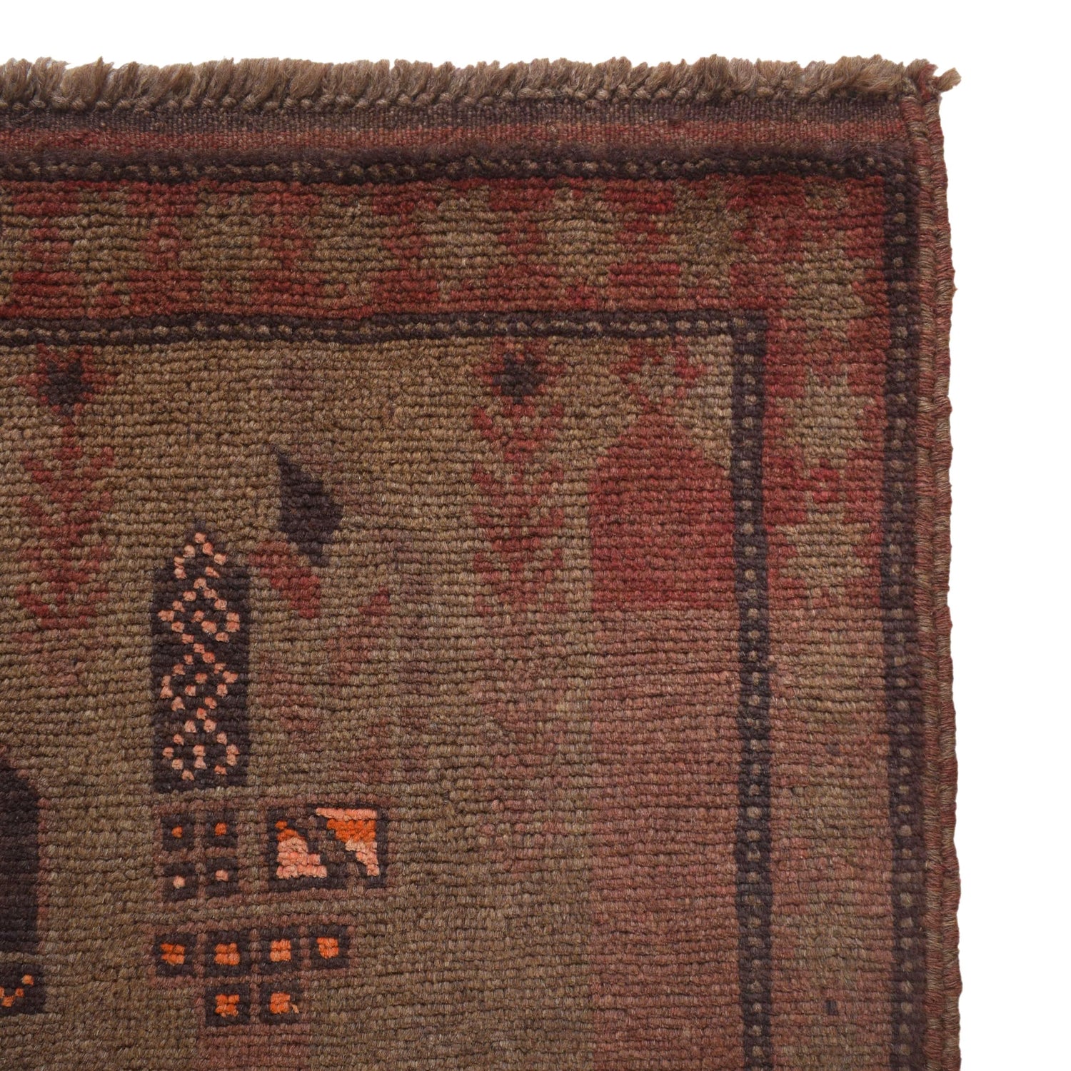 Hand Knotted Overdyed Rug 3' 0 x 4' 4 (ft) - No. B16287