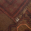 Hand Knotted Overdyed Rug 3' 0 x 4' 4 (ft) - No. B16287