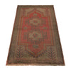 Hand Knotted Overdyed Rug 2' 8 x 4' 8 (ft) - No. B16288