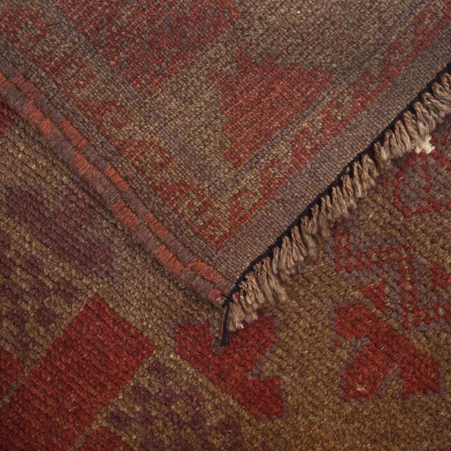 Hand Knotted Overdyed Rug 2' 6 x 4' 2 (ft) - No. B16298