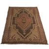 Hand Knotted Overdyed Rug 2' 8" x 4' 2" (ft) - No. B16732