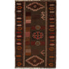 Hand Knotted Overdyed Rug 2' 7 x 4' 6 (ft) - No. B16992