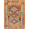 Handmade Vegetable Kilim 2' 5 x 3' 6 (ft) - No. B17507