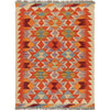 Handmade Vegetable Kilim 2' 5 x 3' 7 (ft) - No. B17509