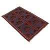 Hand Knotted Baluchi Rug 2' 7 x 4' 2 (ft) - No. B18257