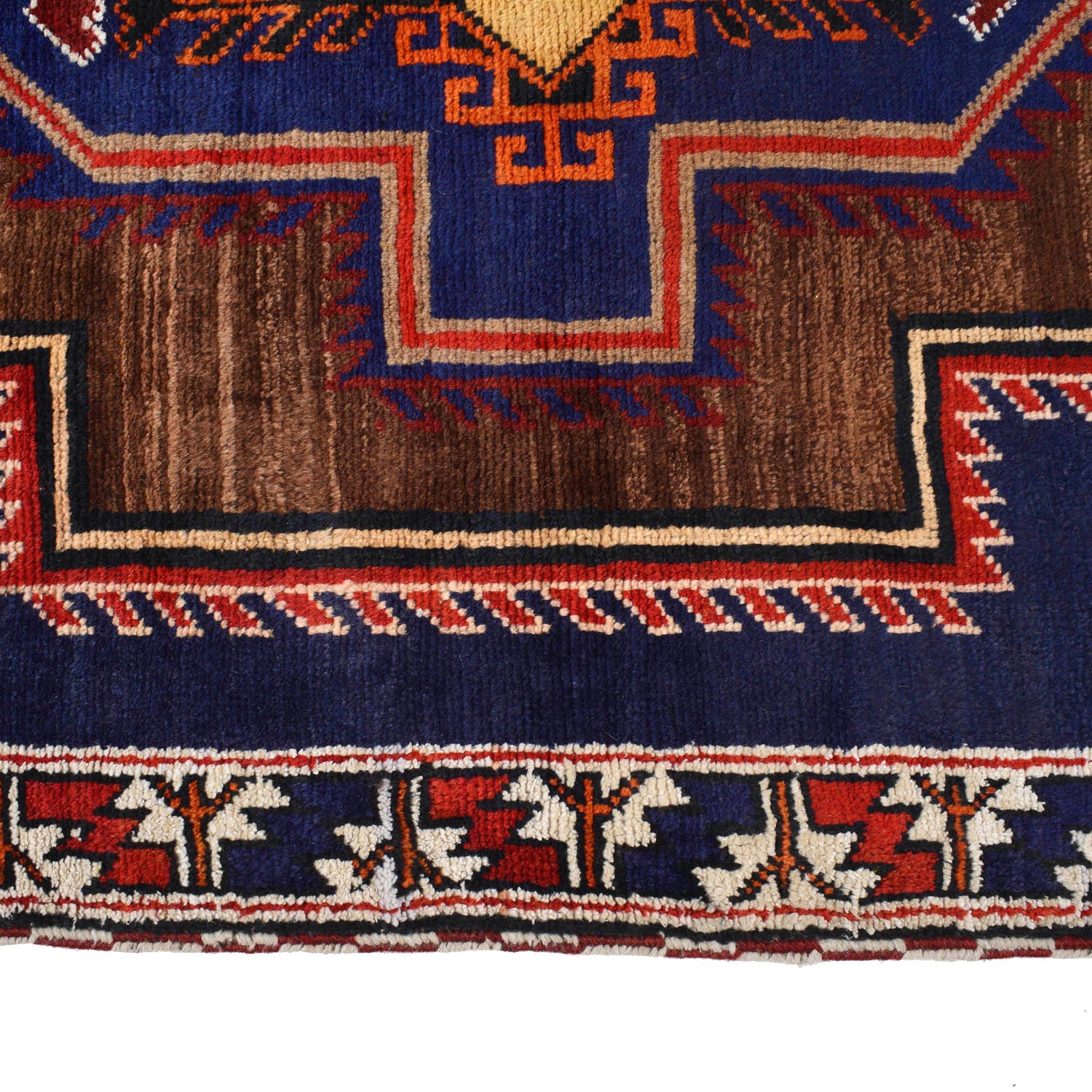 Blue Color Baluchi Rug 2' 8 x 4' 6 (ft) - No. B18311
