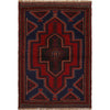 Tribal Baloch Rug 2' 6 x 4' 2 (ft) - No. B18382