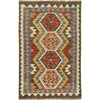 Handmade Vegetable Kilim 2' 8 x 4' 5 (ft) - No. B18690