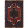 Hand Knotted Baluchi Rug 2' 9 x 4' 3 (ft) - No. B18762