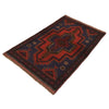 Traditional Baloch Rug 3' 0 x 4' 4 (ft) - No. B18790