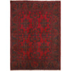 Maroon Color Khal Mohammadi Rug 3' 4 x 4' 8 (ft) - No. B18855