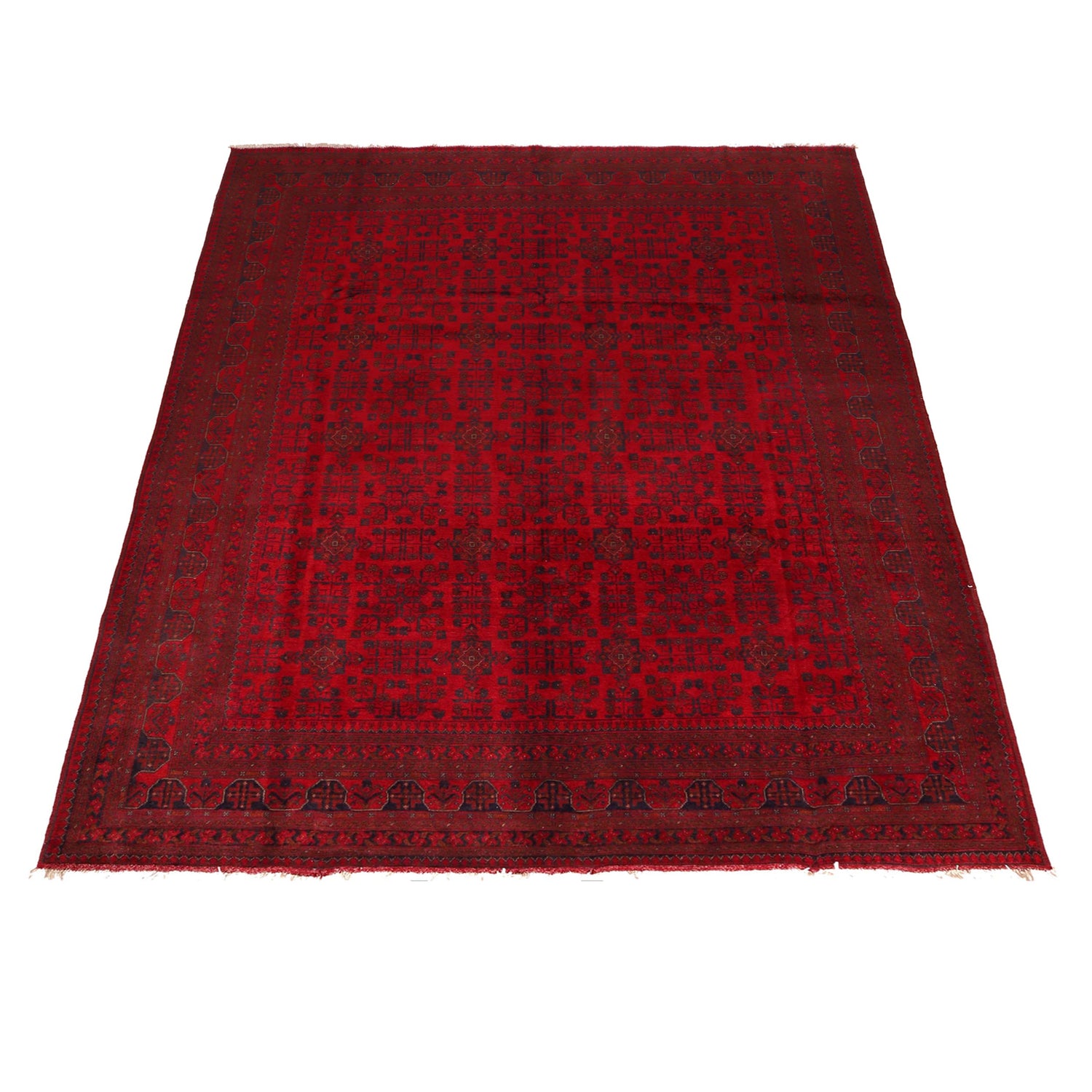 Handmade Khal Mohammadi Rug 8' 2 x 11' 4 (ft) - No. B18859