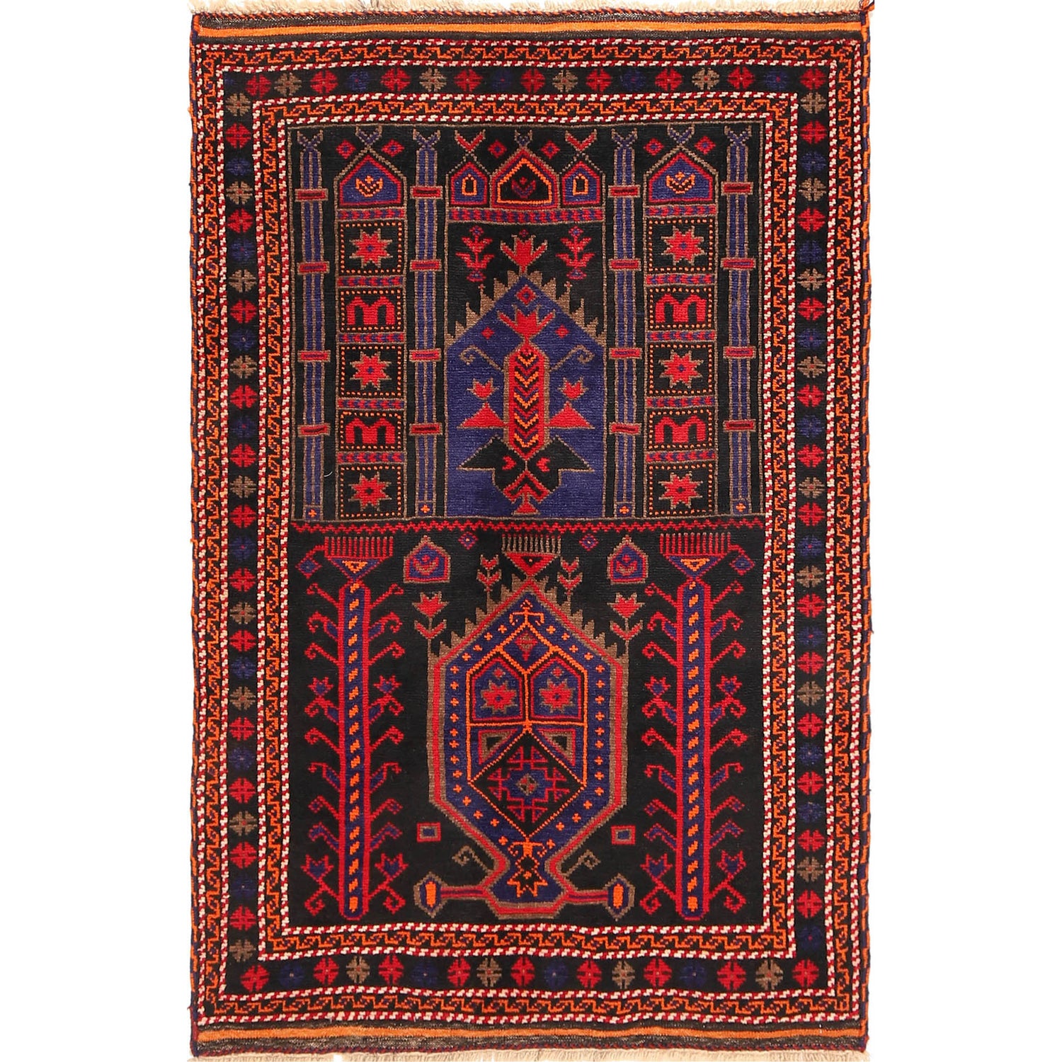 Prayer Mat 3' 0" x 4' 5" (ft) - No. B18929