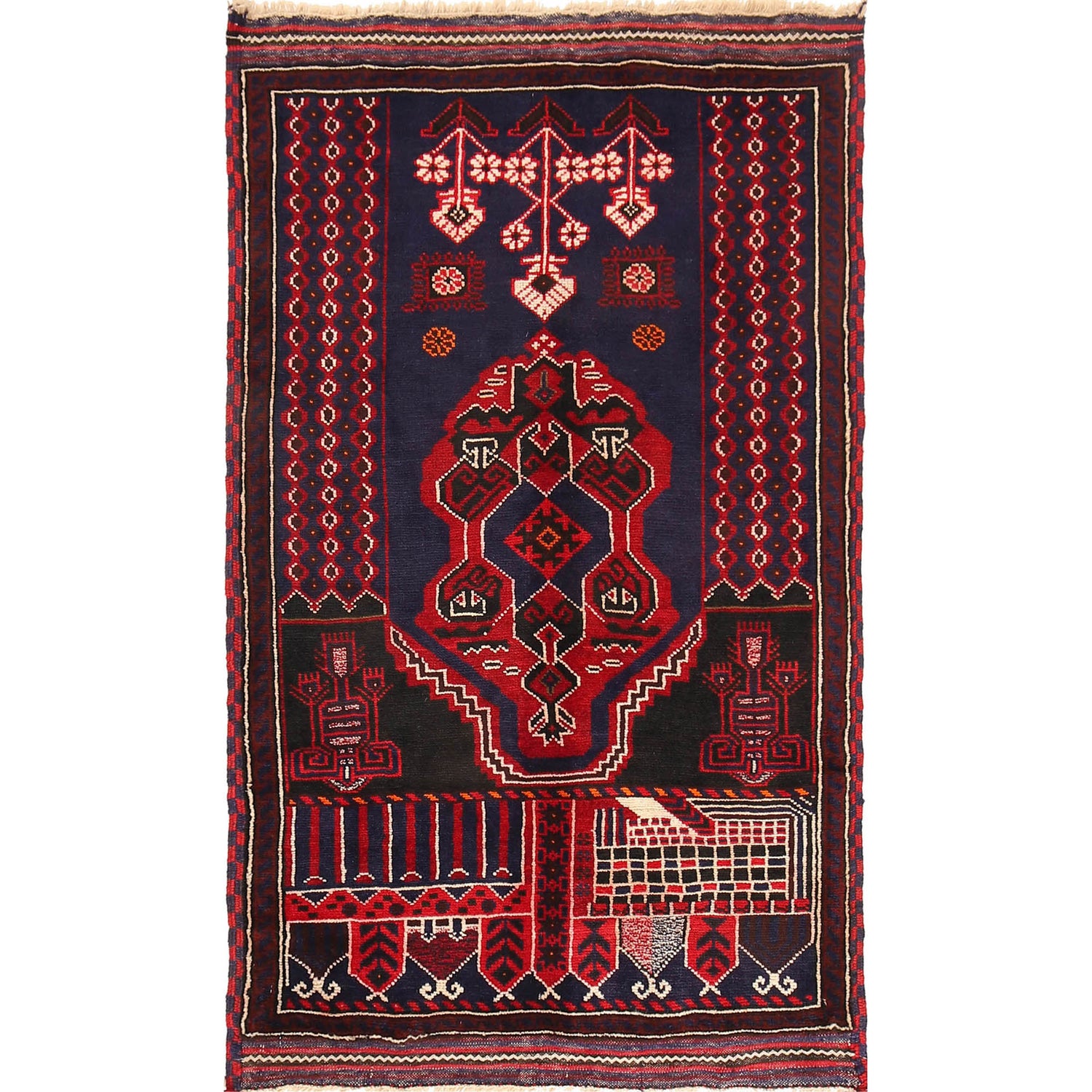 Prayer Mat 3' 1" x 5' 1" (ft) - No. B18934
