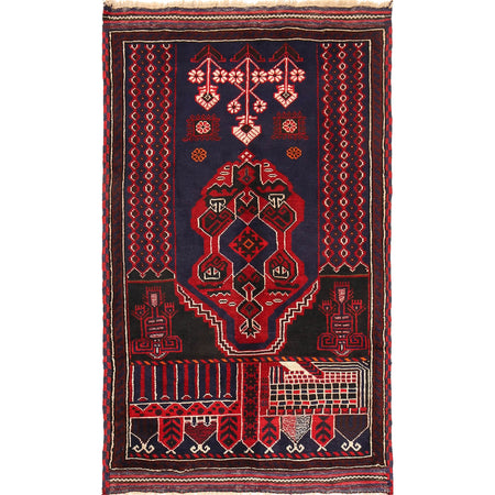 Prayer Mat 3' 1" x 5' 1" (ft) - No. B18934