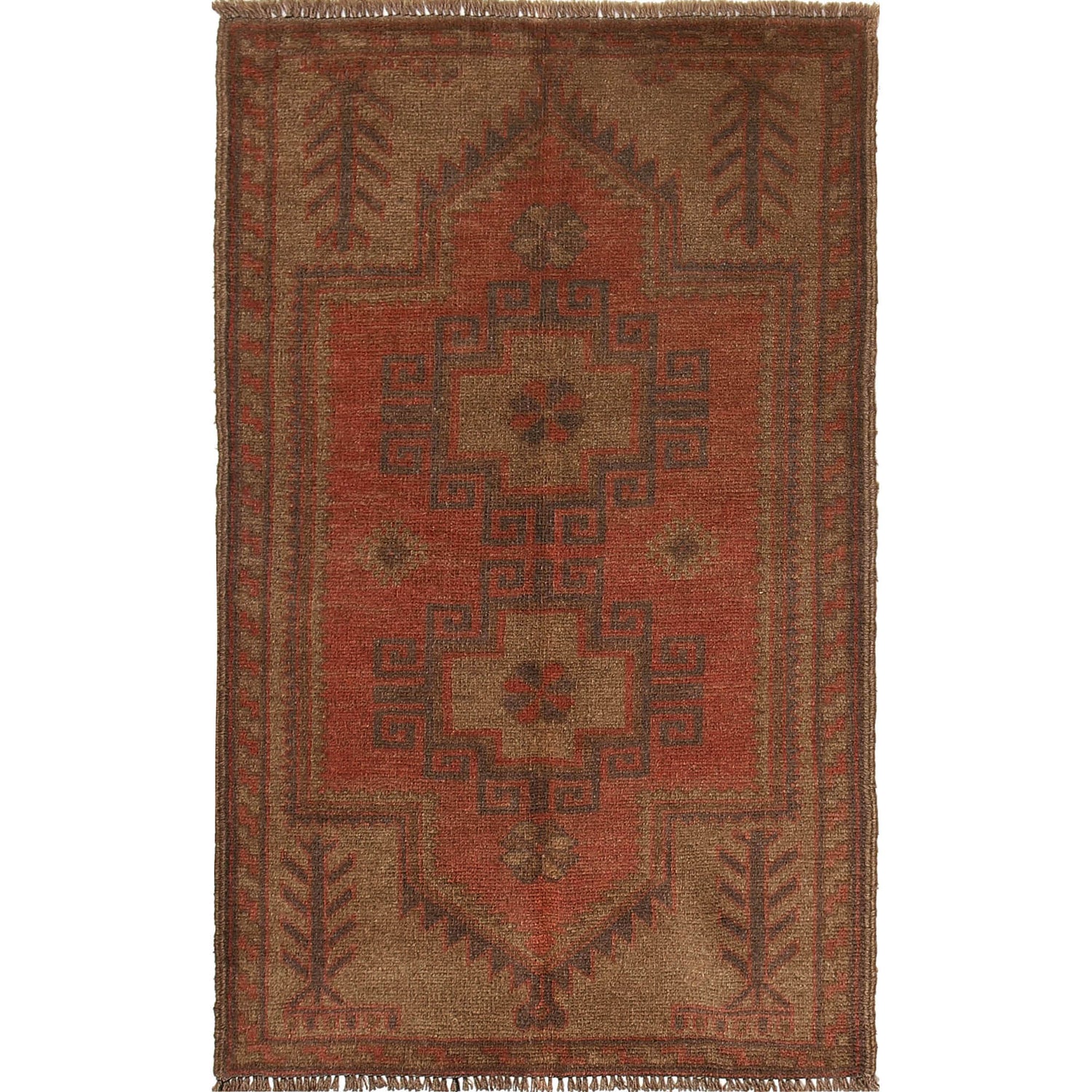 Hand Knotted Overdyed Rug 2' 6 x 4' 8 (ft) - No. B19260