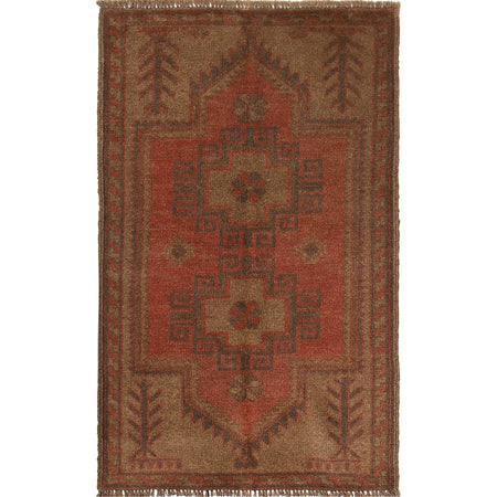 Hand Knotted Overdyed Rug 2' 6 x 4' 8 (ft) - No. B19260