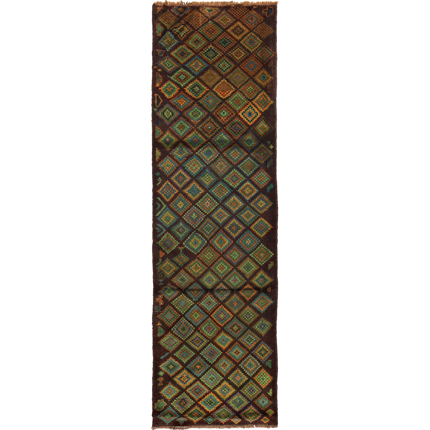 Traditional Baloch Runner 2' 7 x 9' 7 (ft) - No. B19298