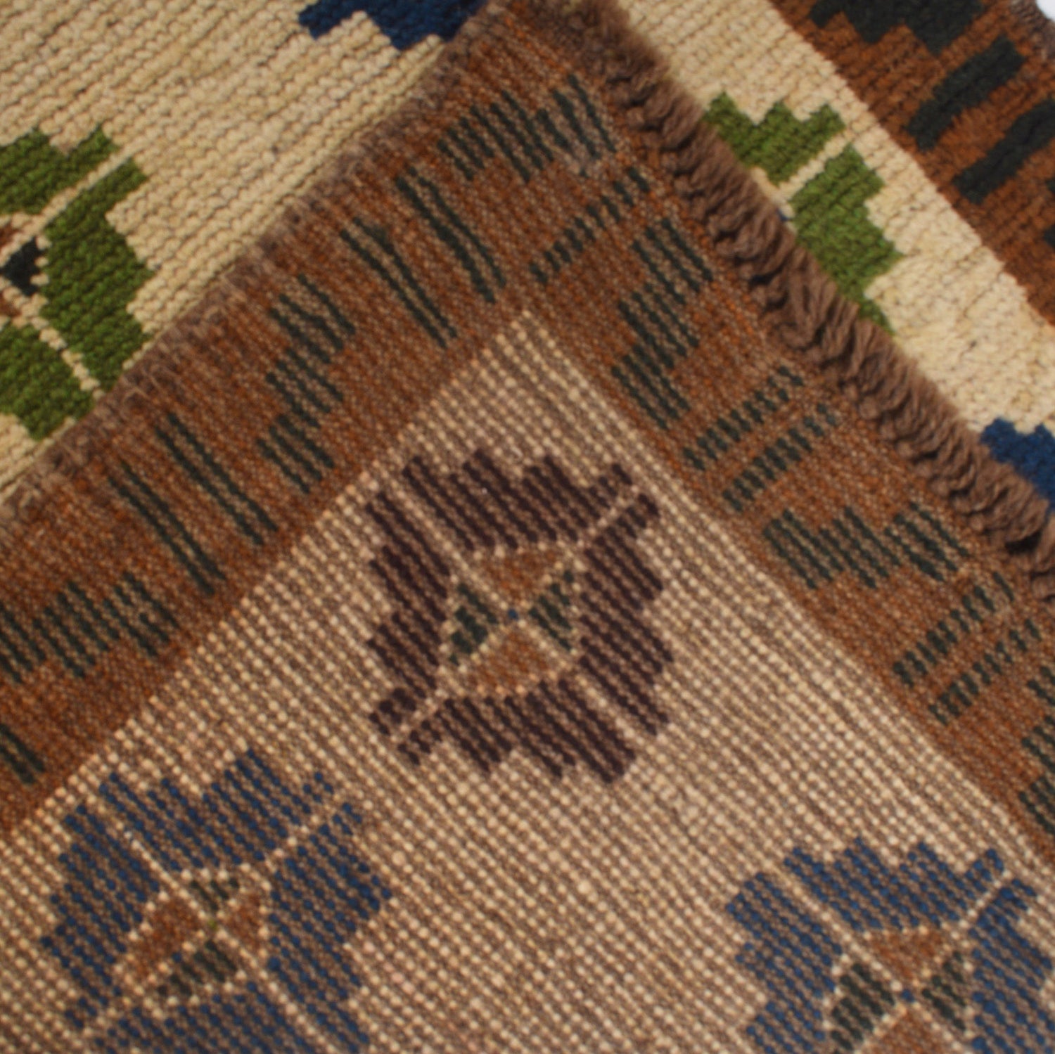 Hand Knotted Baluchi Runner 2' 5 x 9' 5 (ft) - No. B19302
