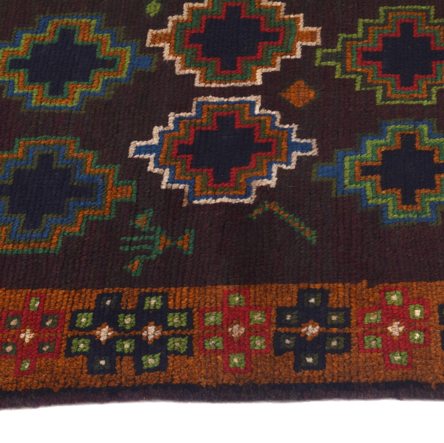 Handmade Baluchi Runner 2' 6 x 9' 9 (ft) - No. B19303