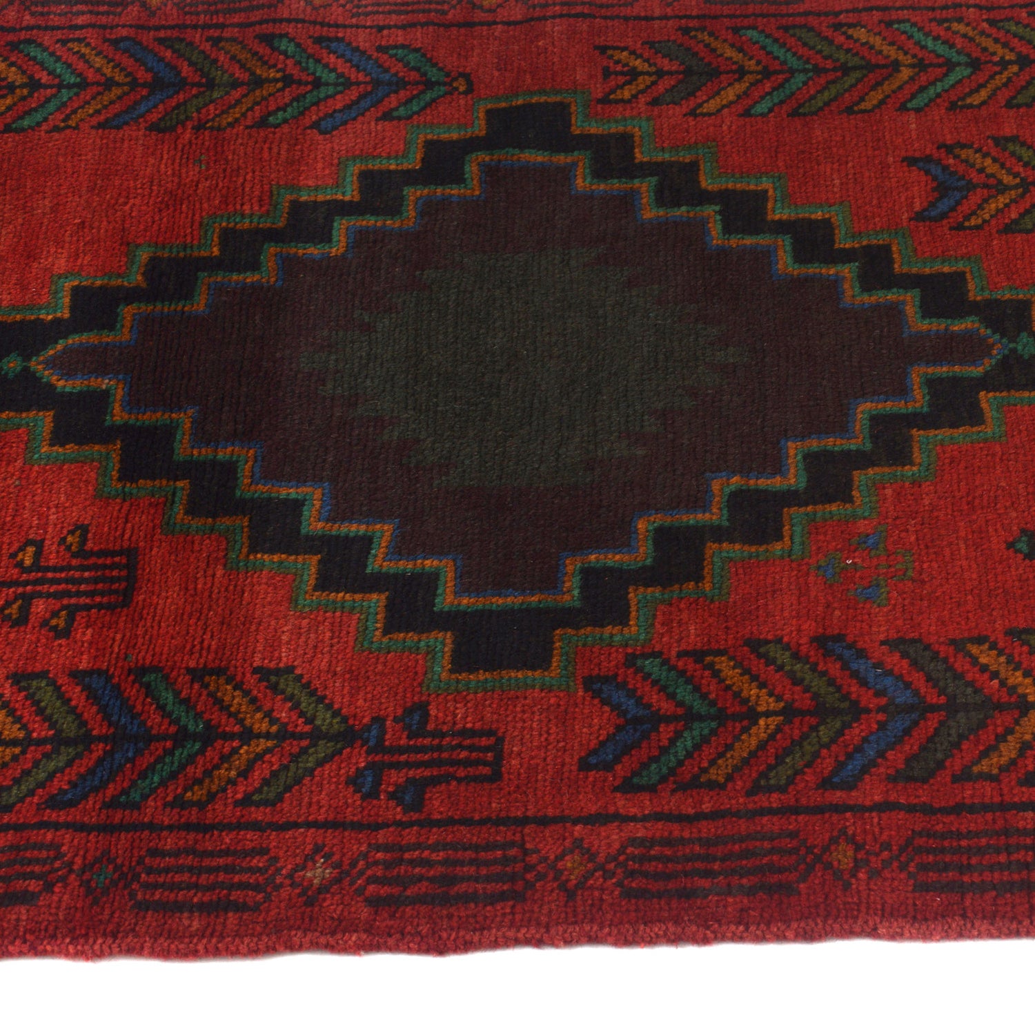 Handmade Baluchi Runner 2' 7 x 9' 7 (ft) - No. B19305