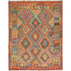 Handmade Vegetable Kilim 5' 1 x 6' 5 (ft) - No. B19443