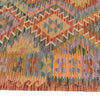 Handmade Vegetable Kilim 5' 1 x 6' 5 (ft) - No. B19443