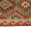 Handmade Vegetable Kilim 4' 9 x 6' 4 (ft) - No. B19490