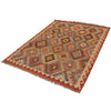 Handmade Vegetable Kilim 4' 9 x 6' 4 (ft) - No. B19490