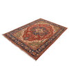 Hand Knotted Persian Design Heriz Rug 4' 7 x 6' 6 (ft) - No. B19576