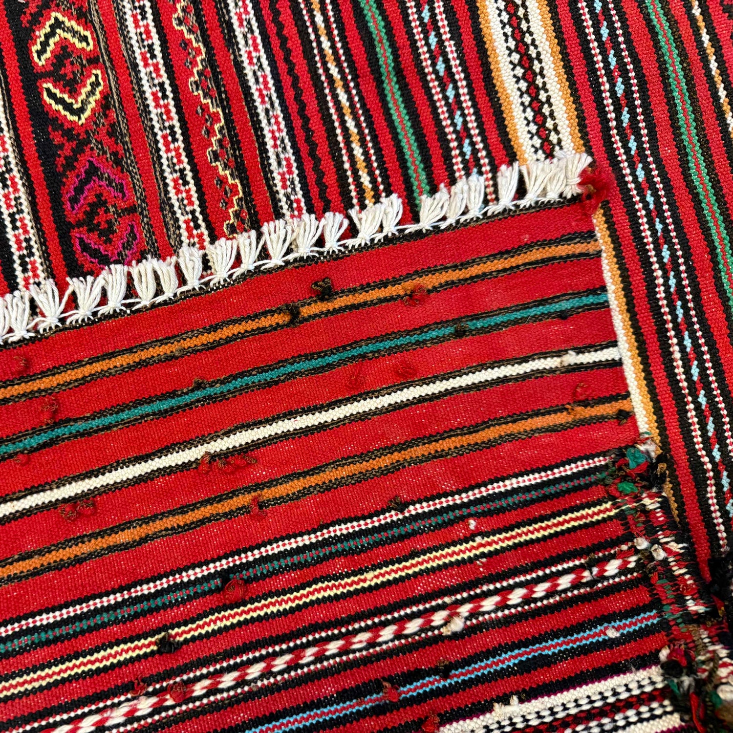 Dining Room Kilim 4' 9" x 6' 3" (ft) - No. B19586